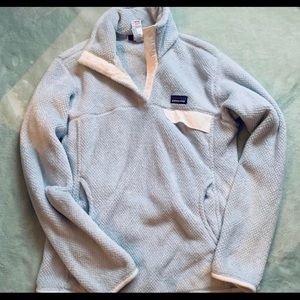 Light blue Patagonia pullover